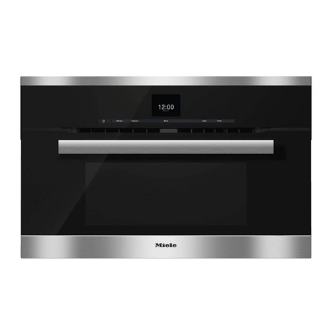 Miele H6600BMBL Operating and installation instructions