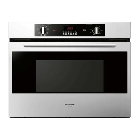 Fulgor Milano F1SM30S1 installation instructions