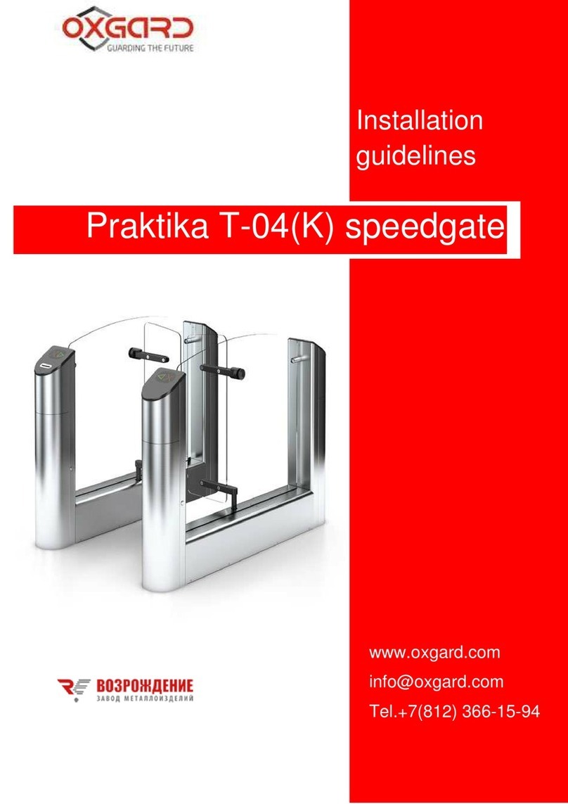 Oxgard Praktika T-04 Instruction sheet