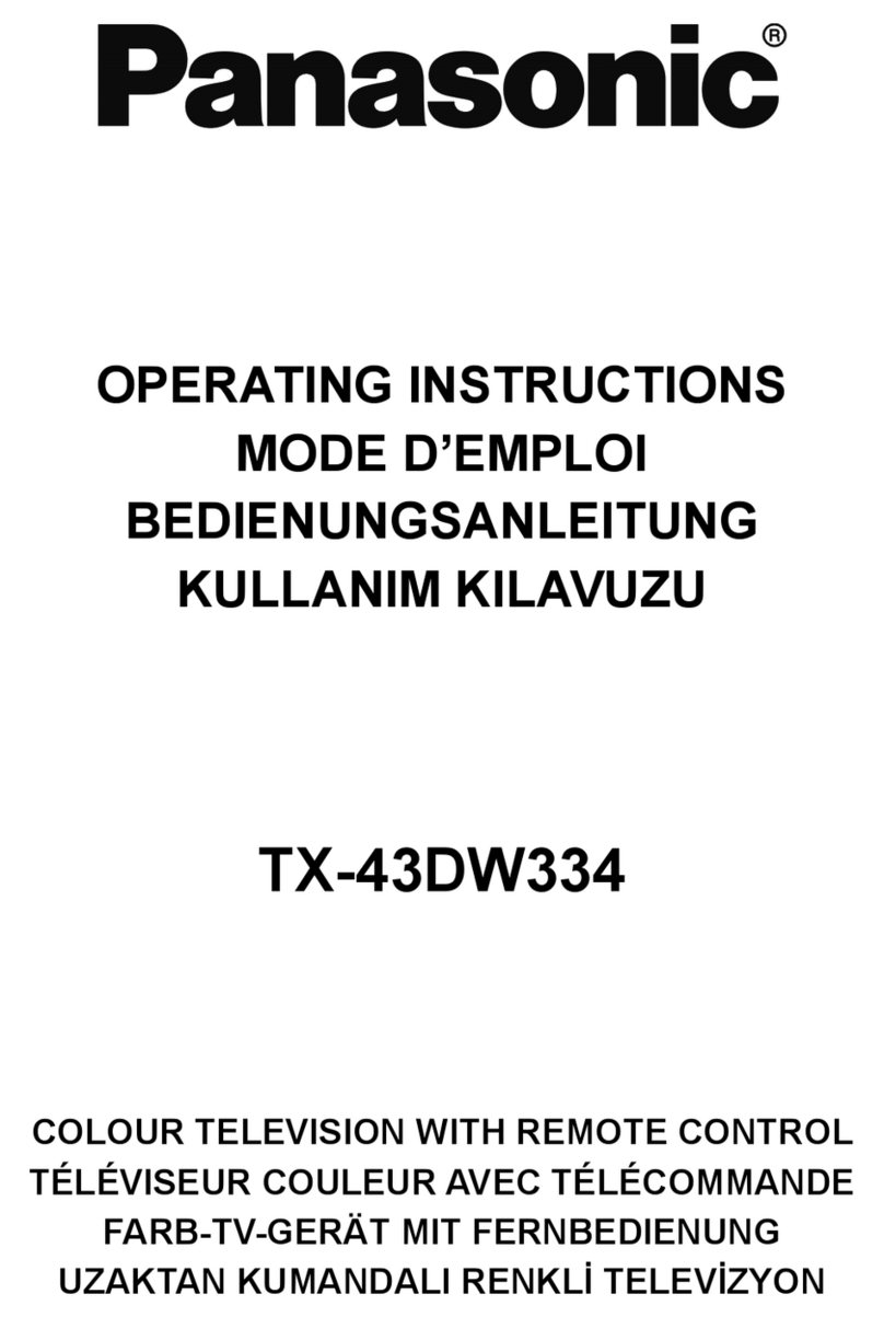 Panasonic TX-43DW334 operating instructions
