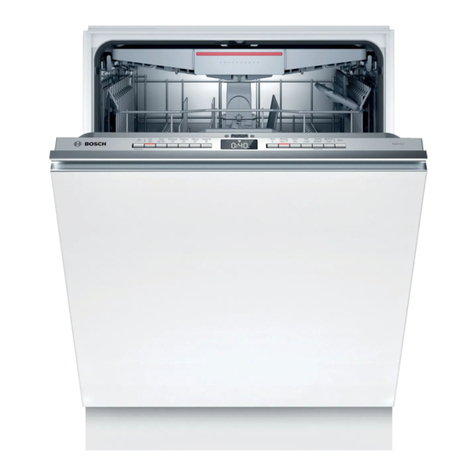 Bosch SMV4HCX40G User manual