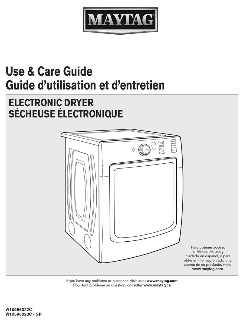 Maytag MGD8100DW Use & care guide