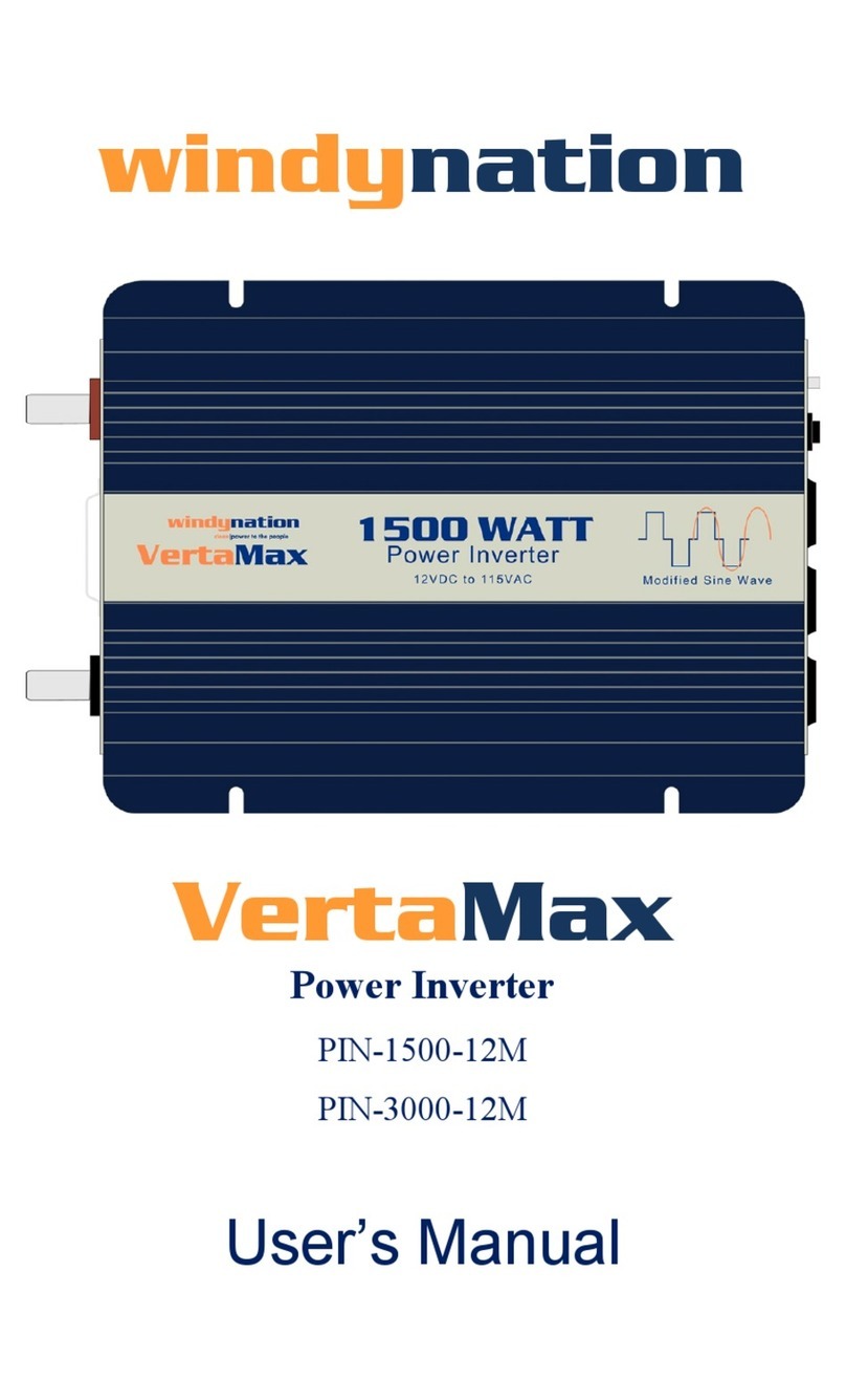 WINDY NATION VertaMax PIN-1500-12M user manual