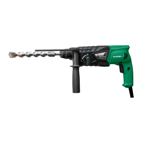 Hitachi Koki DH24PG User manual