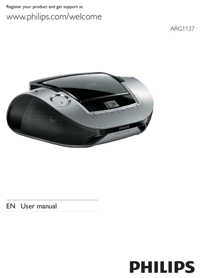 Philips ARG1137/77 user manual
