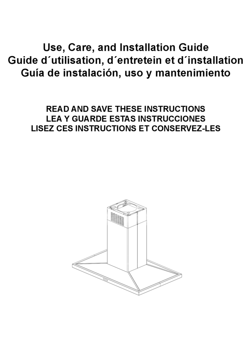 ELICA ESL636S3 Installation guide