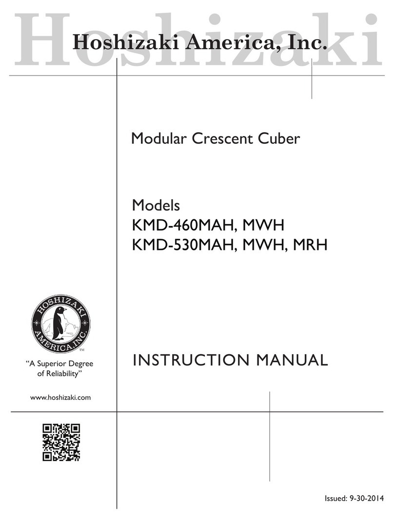 Hoshizaki KMD-460MWH User manual