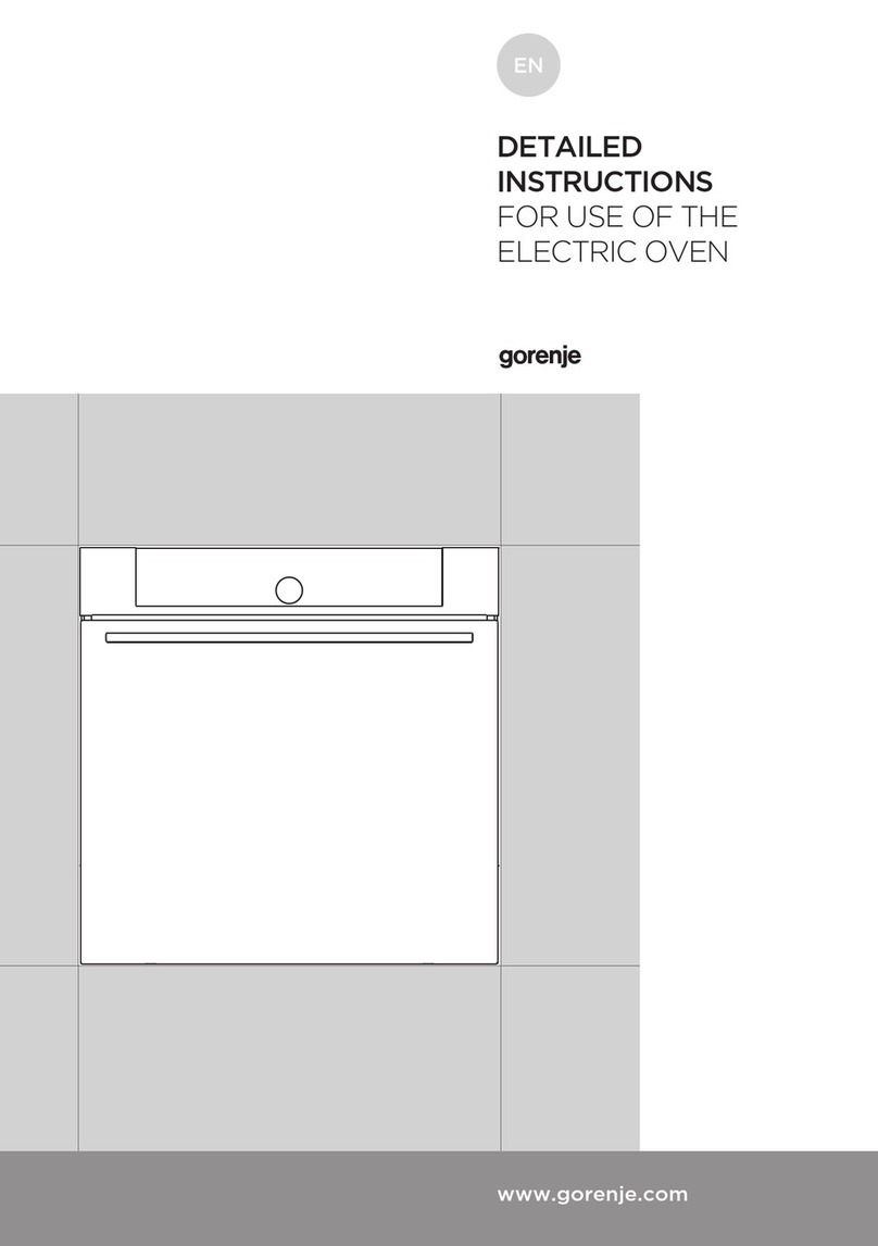 Gorenje BO789S40X Operating and maintenance manual