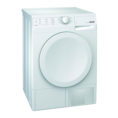 Gorenje D724BL Operating and maintenance manual