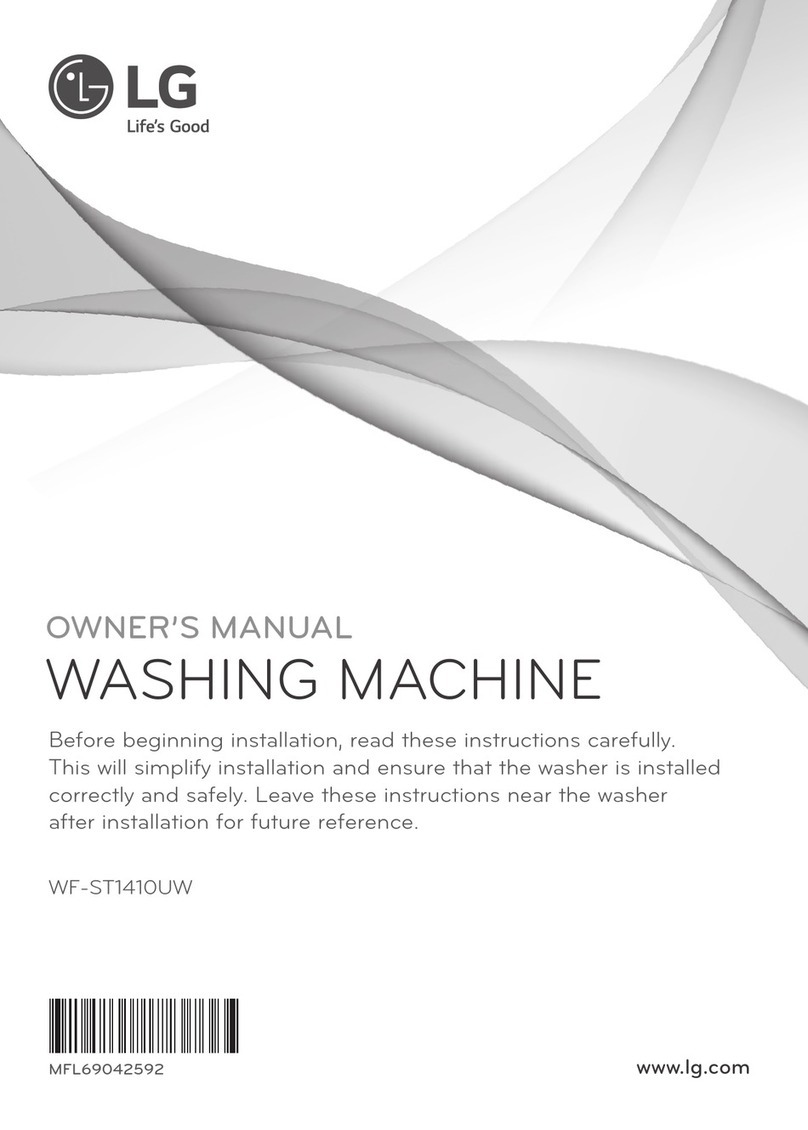 LG WF-ST1410UW User manual