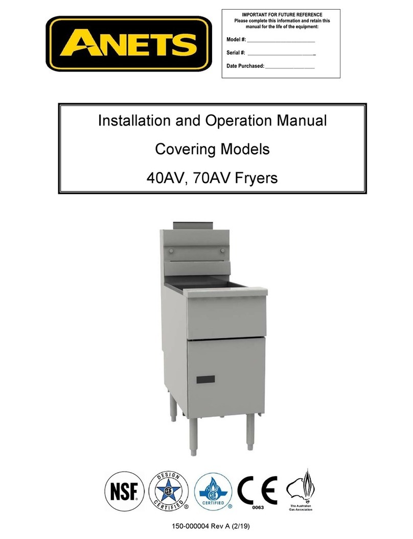 Anets 40AV Installation and operation manual