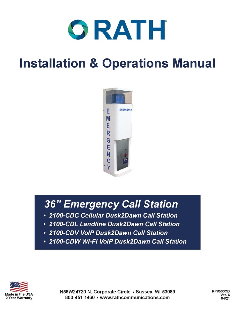 Rath 2100-CDC User manual