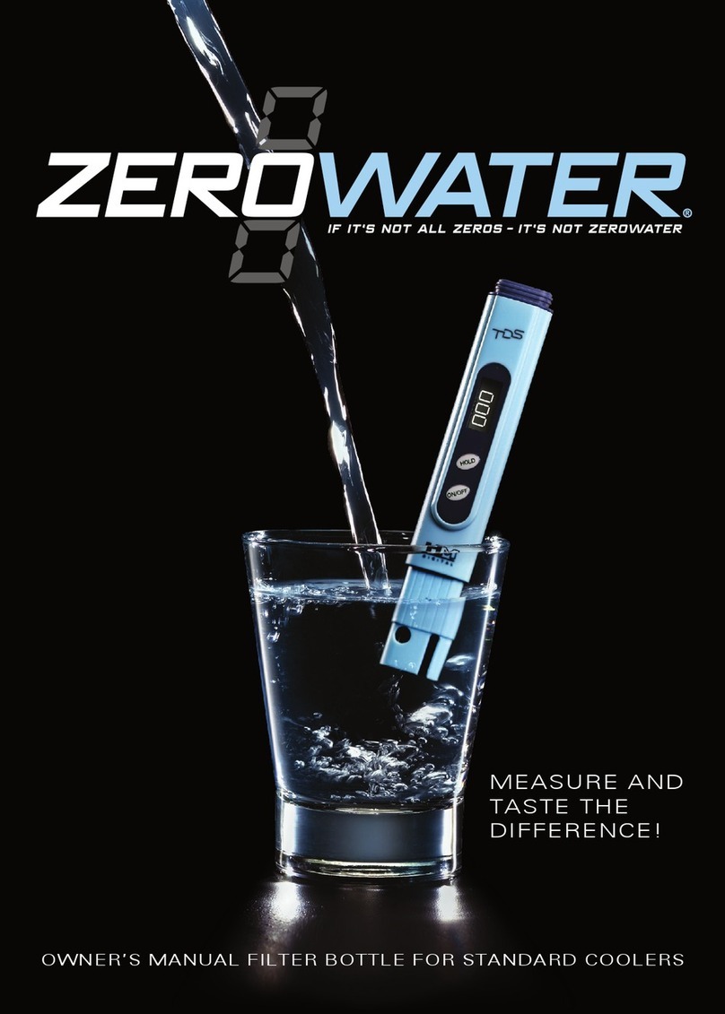 Avanti ZeroWater ZJ003IS owner's manual