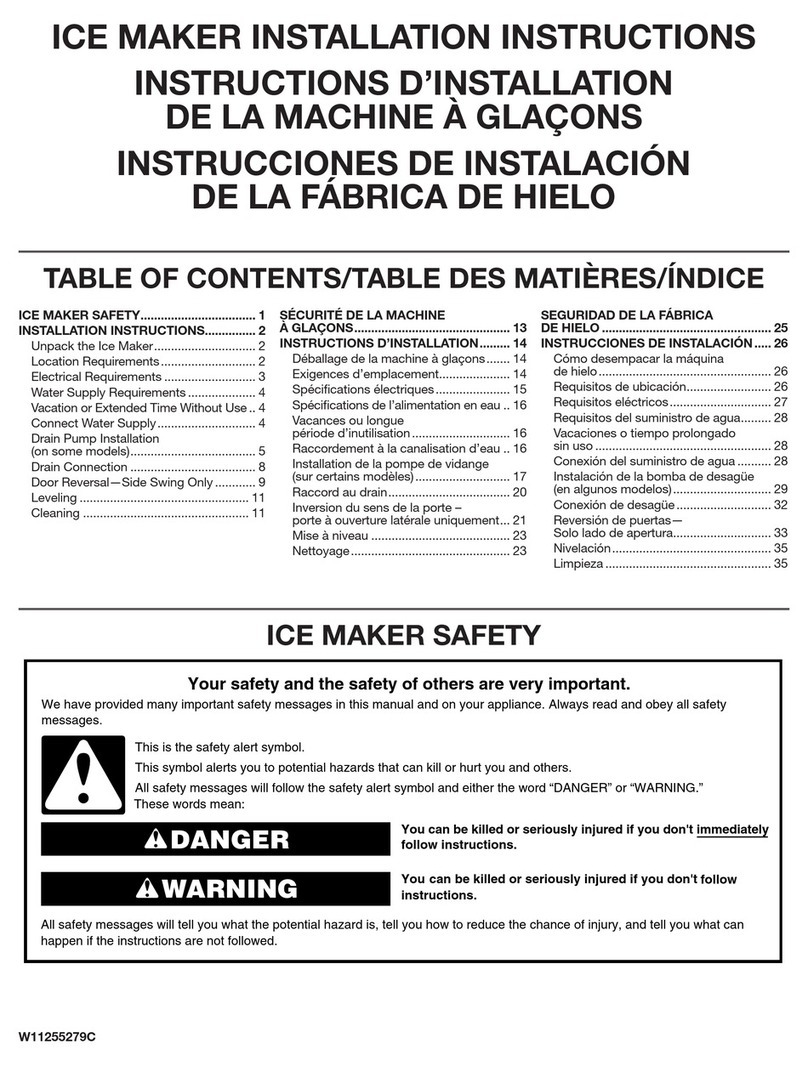 Whirlpool WUI95X15HZ installation instructions