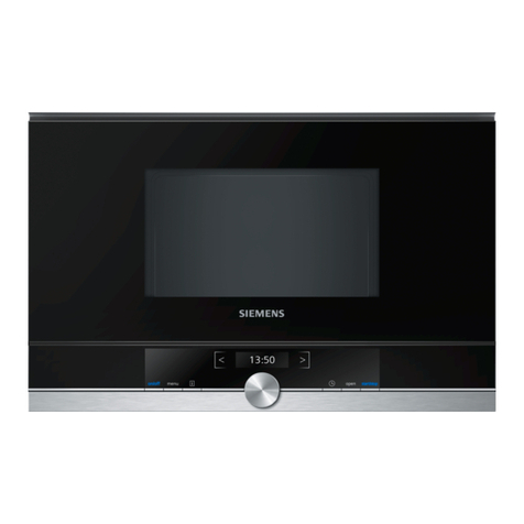 Siemens BF634LGS1 User manual