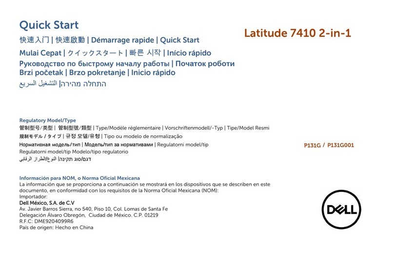 Dell Latitude 7410 2-in-1 User manual Dell Latitude 7410 2-in-1 User manual