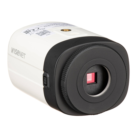 Hanwha Techwin WISENET SCB-6005 User manual Hanwha Techwin WISENET SCB-6005 User manual
