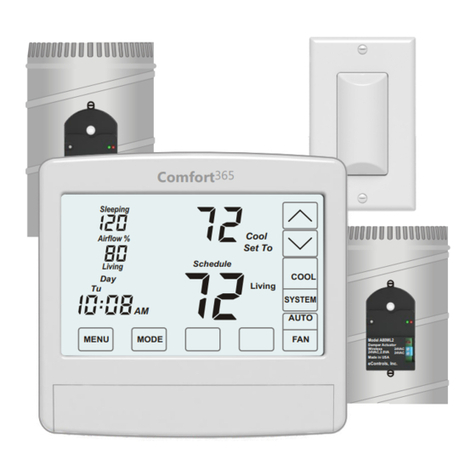 eControls C365T21 installer and user manual