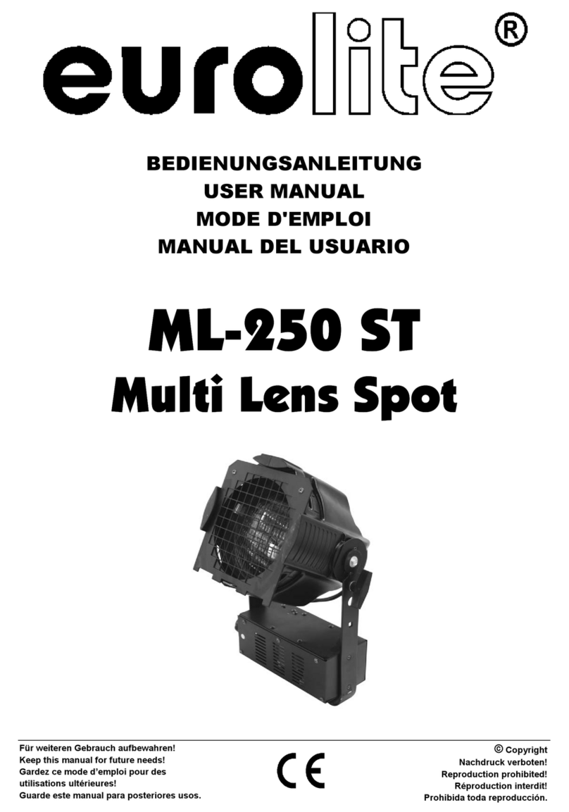 EuroLite ML-250 ST user manual EuroLite ML-250 ST user manual
