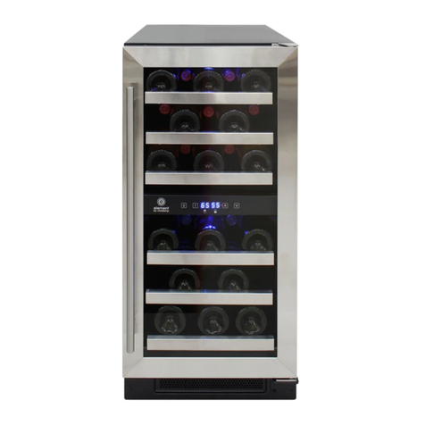Vinotemp element EL-WCU113-03 owner's manual