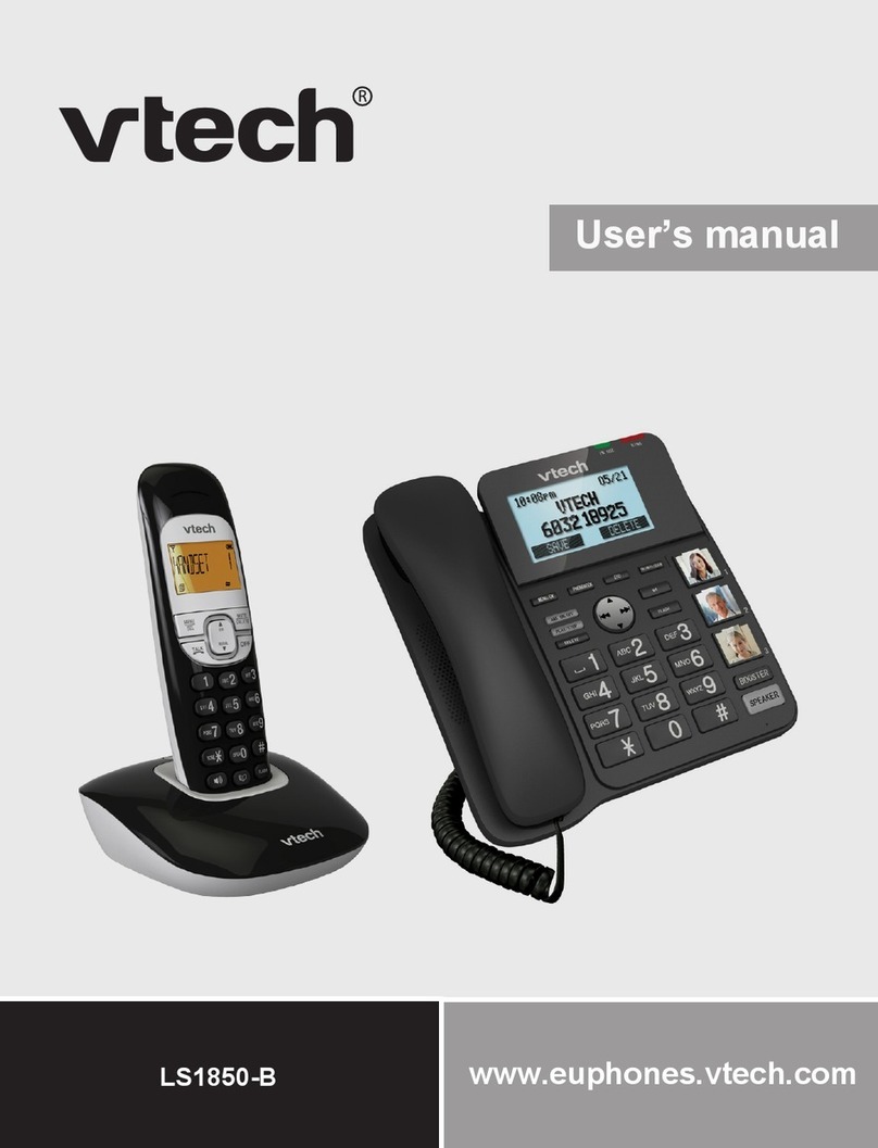 V-tech LS1850-B User manual