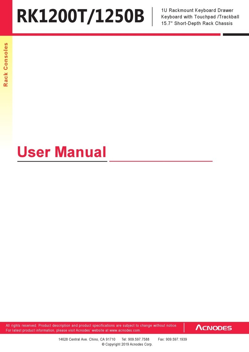 Acnodes RK1200T User manual Acnodes RK1200T User manual