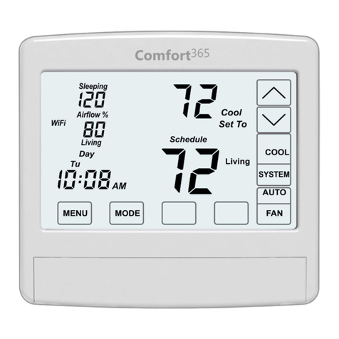 eControls C365T21WF installer and user manual