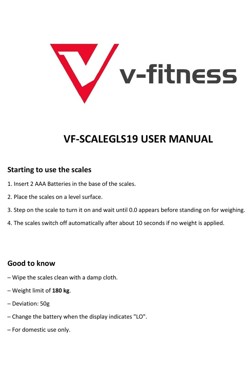 V-fitness VF-SCALEGLS19 user manual