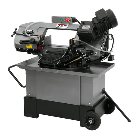 Jet HVBS-710G Operating instructions and parts manual