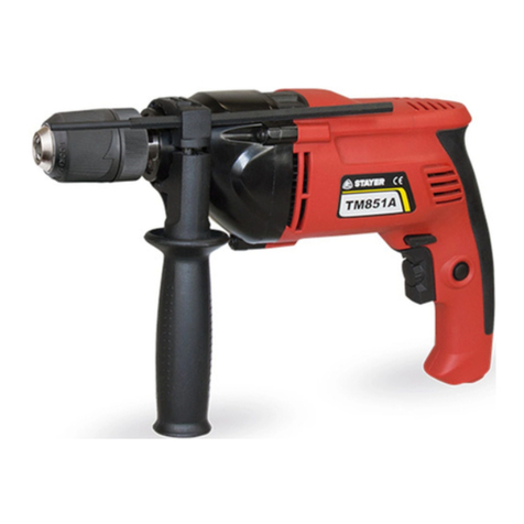stayer TM800 User manual
