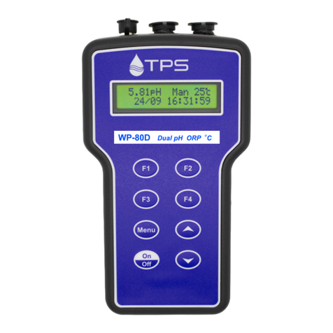 TPS WP-80D User manual