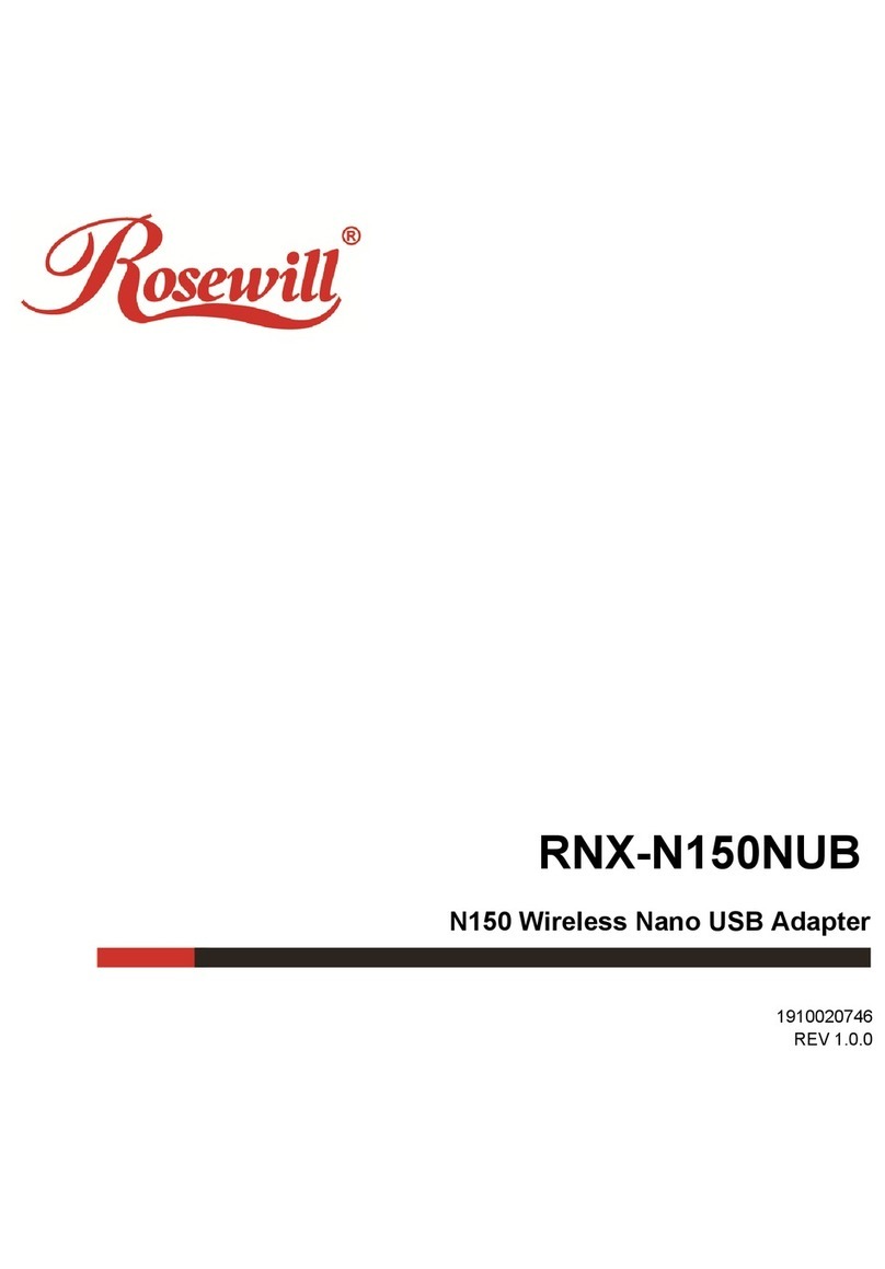 Rosewill RNX-N150 manual
