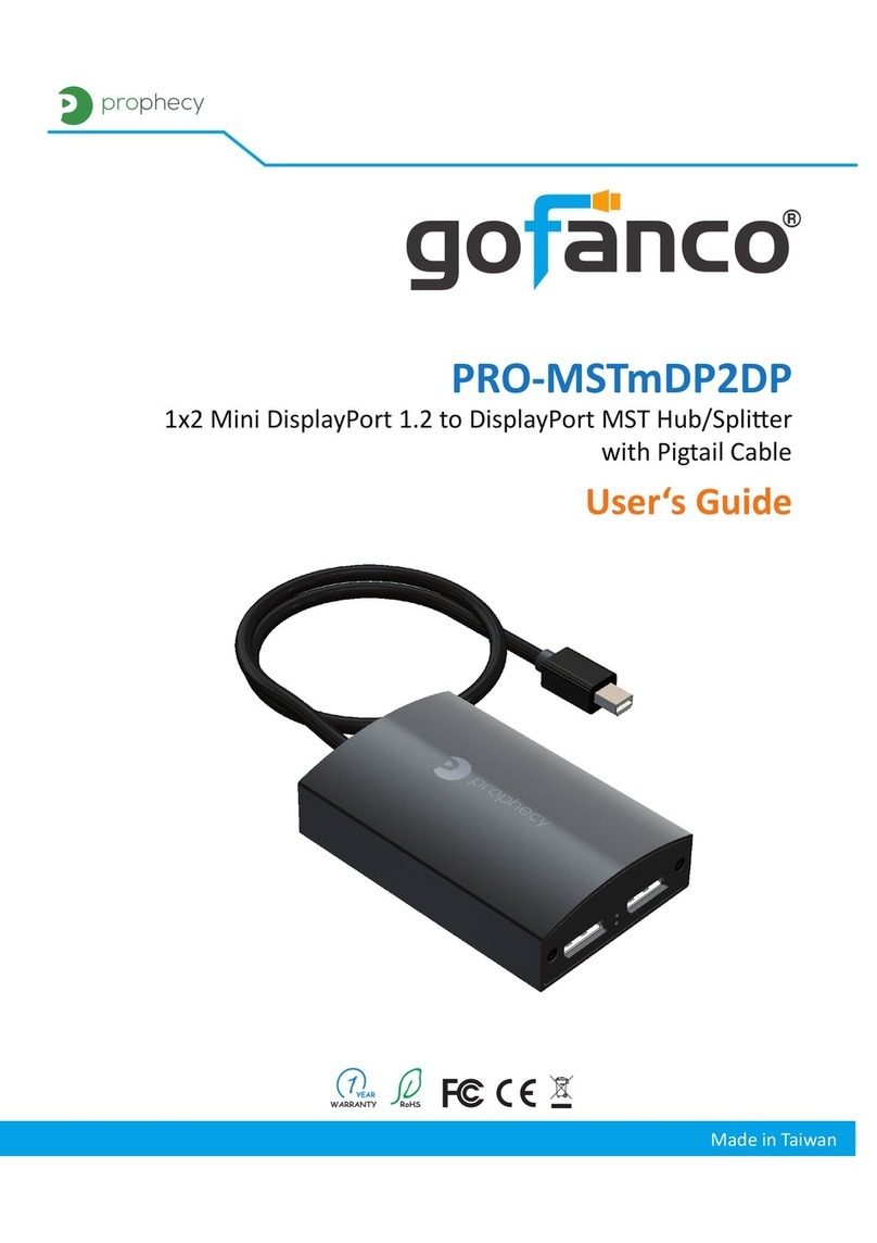 prophecy gofanco PRO-MSTmDP2DP user guide