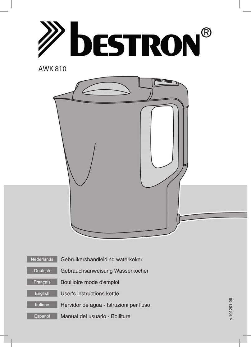 Bestron AWK 810 User instructions