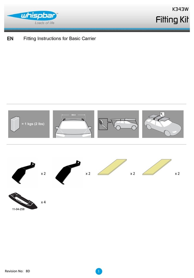 Whispbar K343W User manual