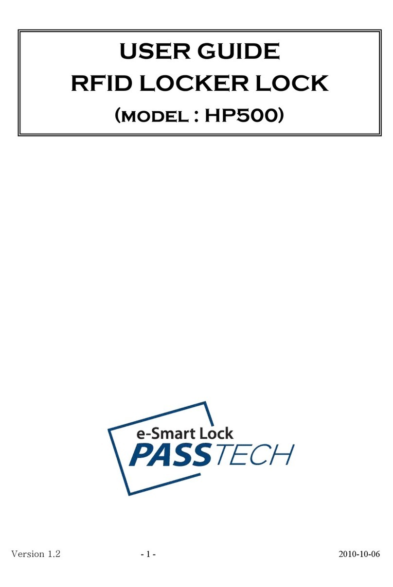 Passtech HP500 User manual