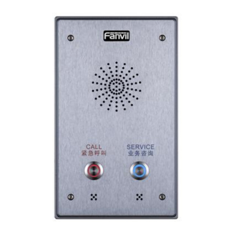 Fanvil i12-01 User manual