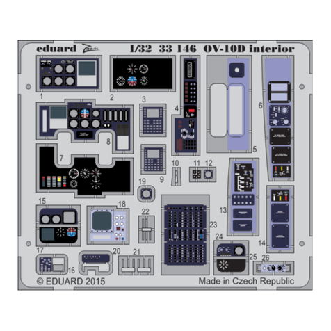 Eduard Zoom OV-10D interior S.A. User manual