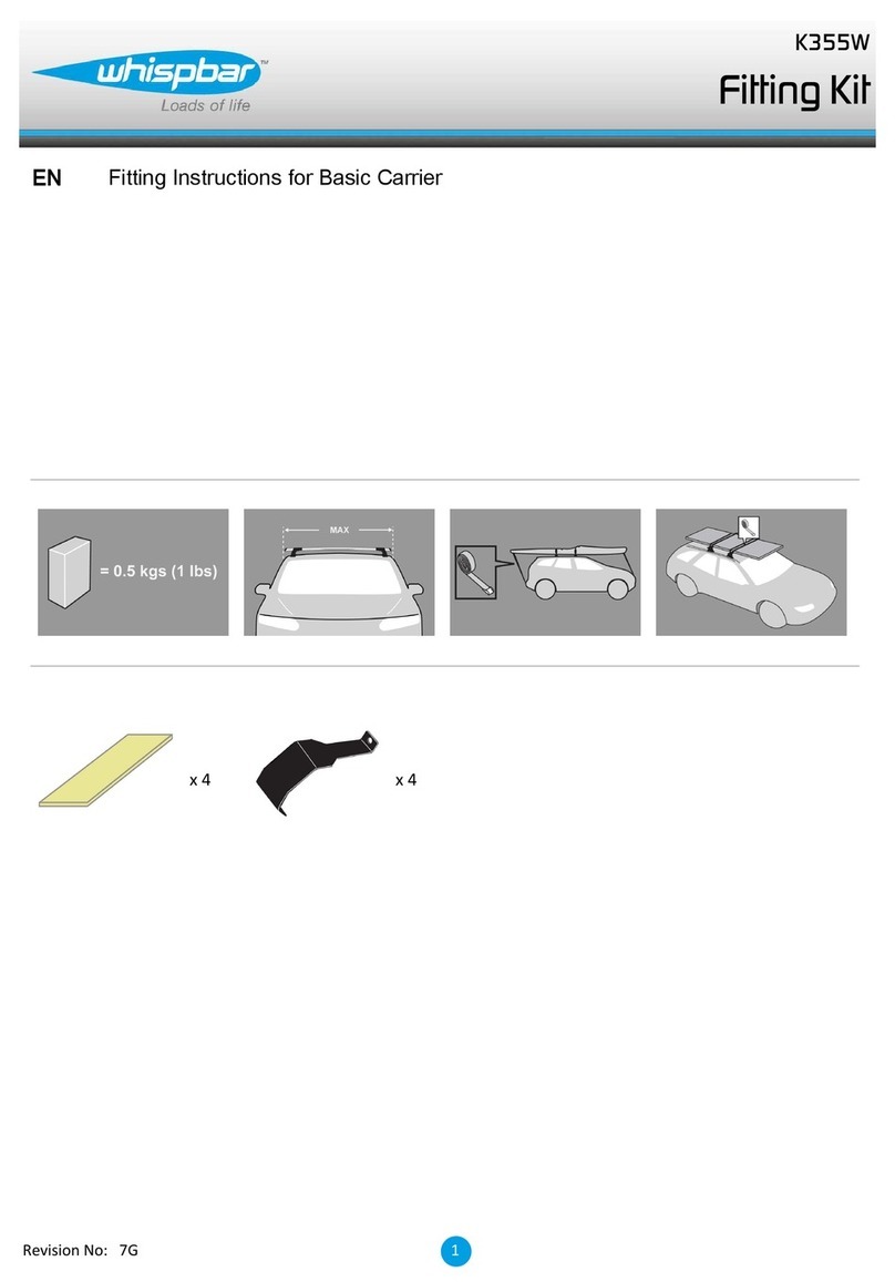 Whispbar K355W User manual