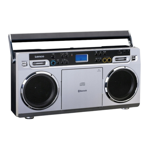 LENCO SCD-580SI user manual