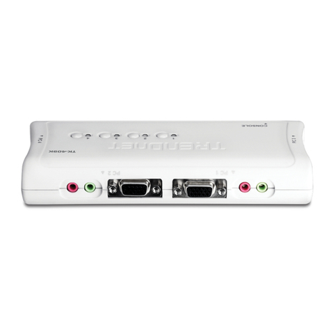 TRENDnet TK-409K User manual