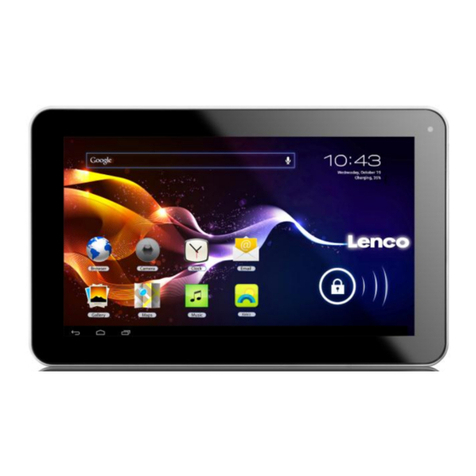 LENCO TAB-900 user manual