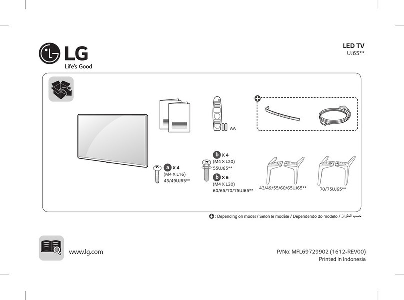 LG 43UJ650V-TA User manual