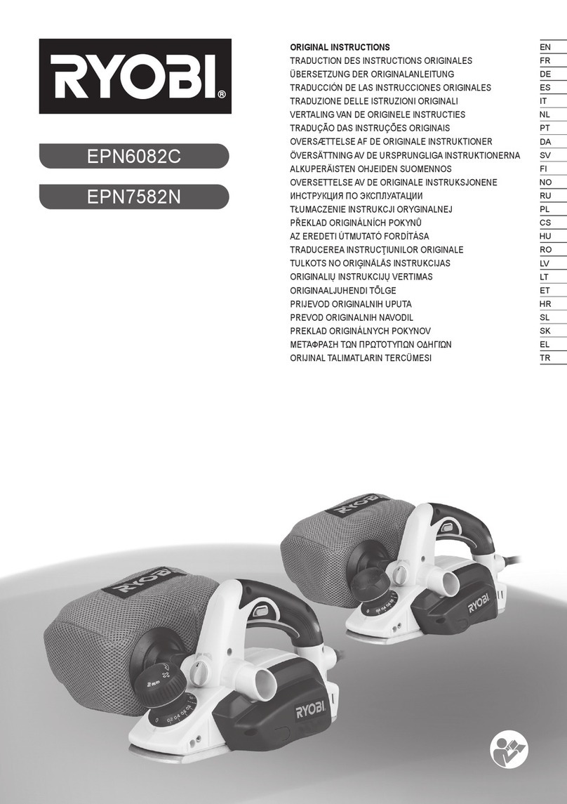 Ryobi EPN7582NHG User manual
