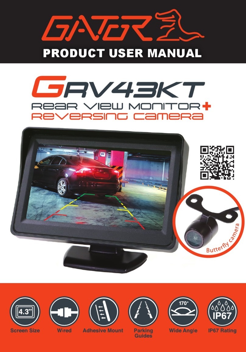 Gator GRV43KT Operational manual