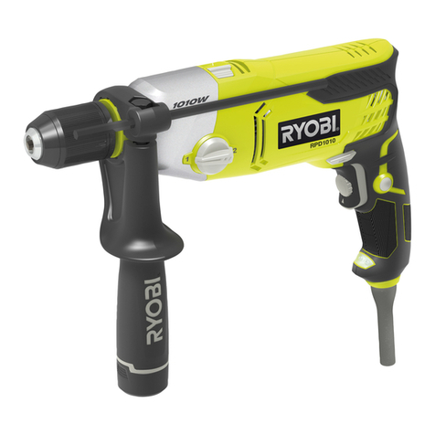 Ryobi RPD1010K Original instructions