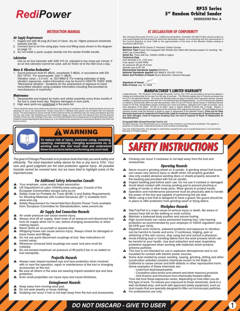 RediPower RP35 Series instruction manual