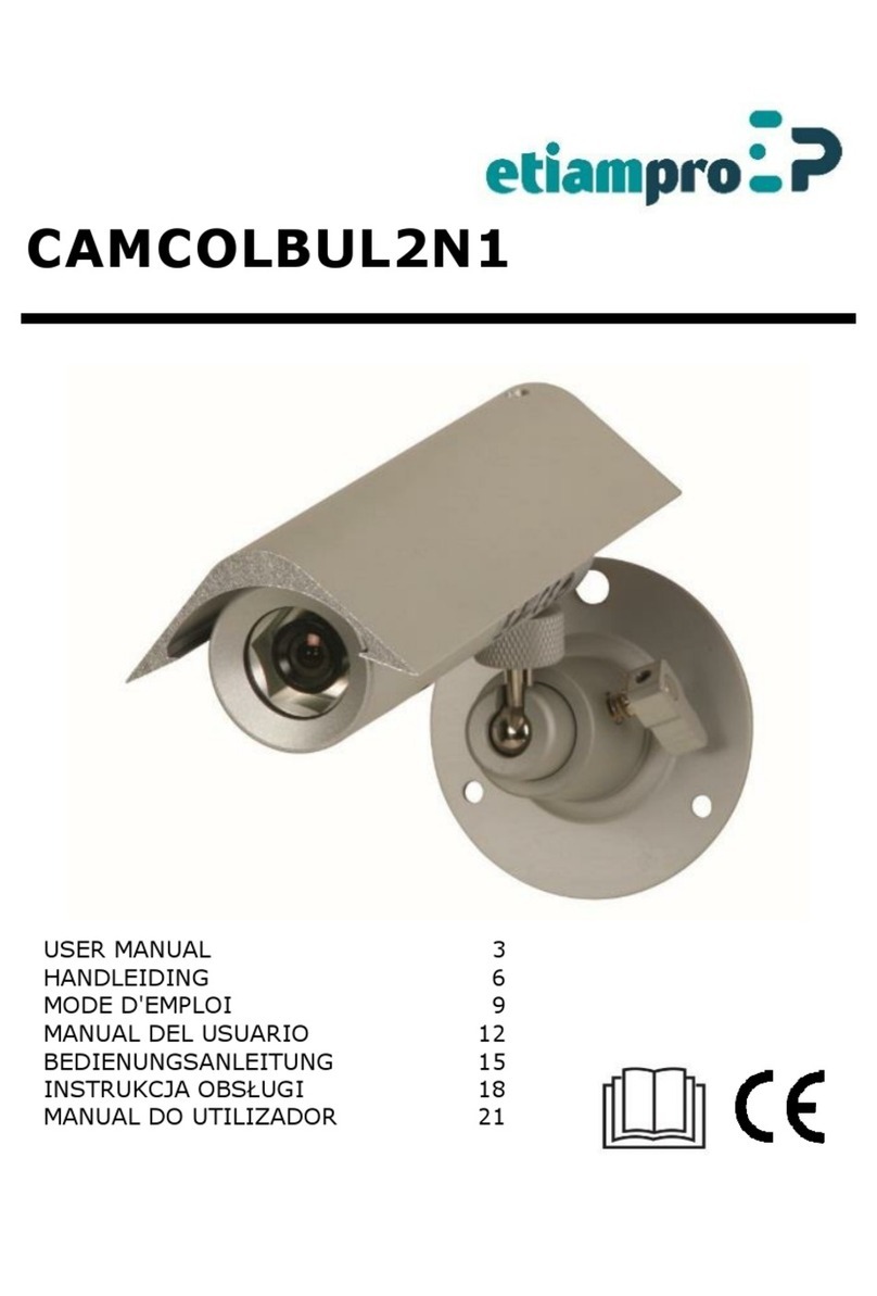 EtiamPro CAMCOLBUL2N1 user manual