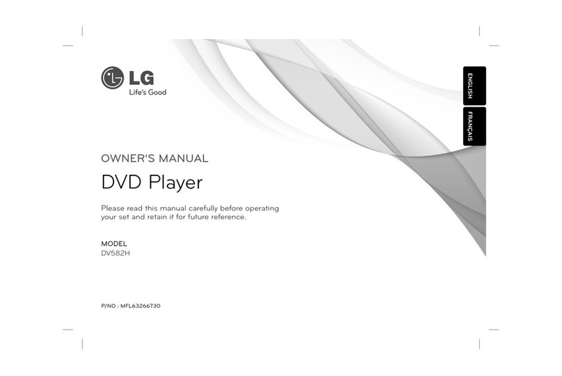 LG DV582H-P User manual