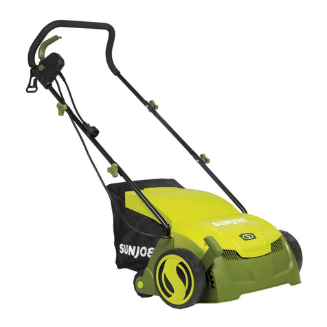 SNOWJOE Sunjoe AJ801E User manual